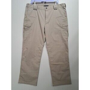 5.11 Tactical Series Mens 40x30 Cargo Pants Khaki Ripstop